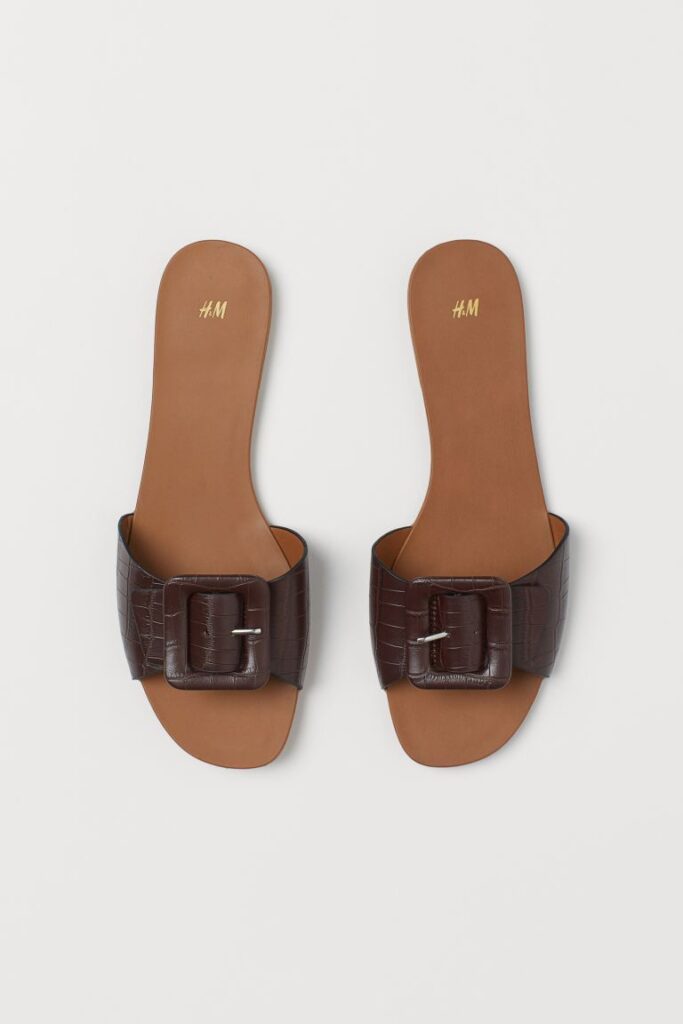 Cute affordable sandals from H&M..  These Are only $29.99