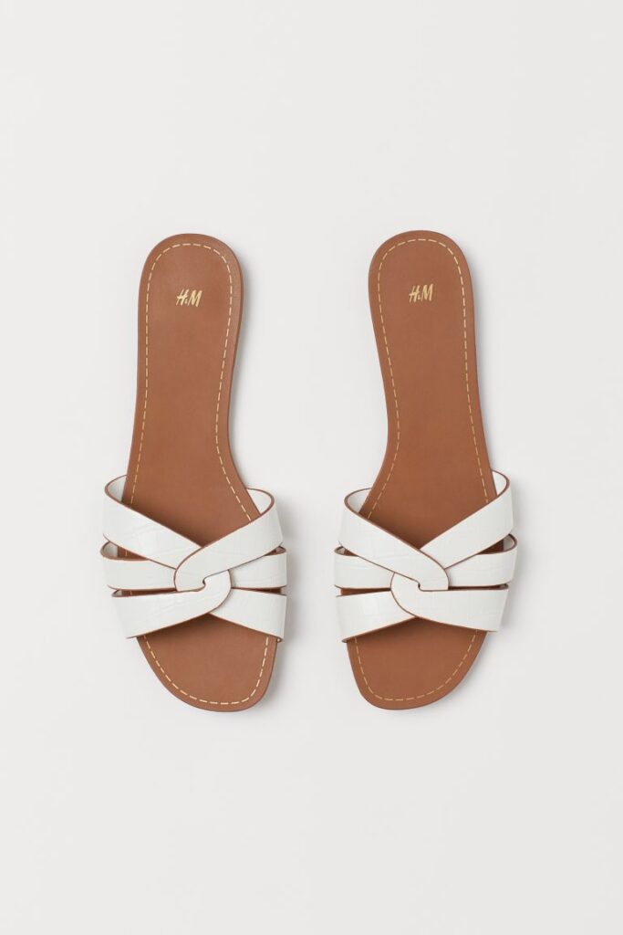 Cute summer sandals from H&M. Slides - $17.99